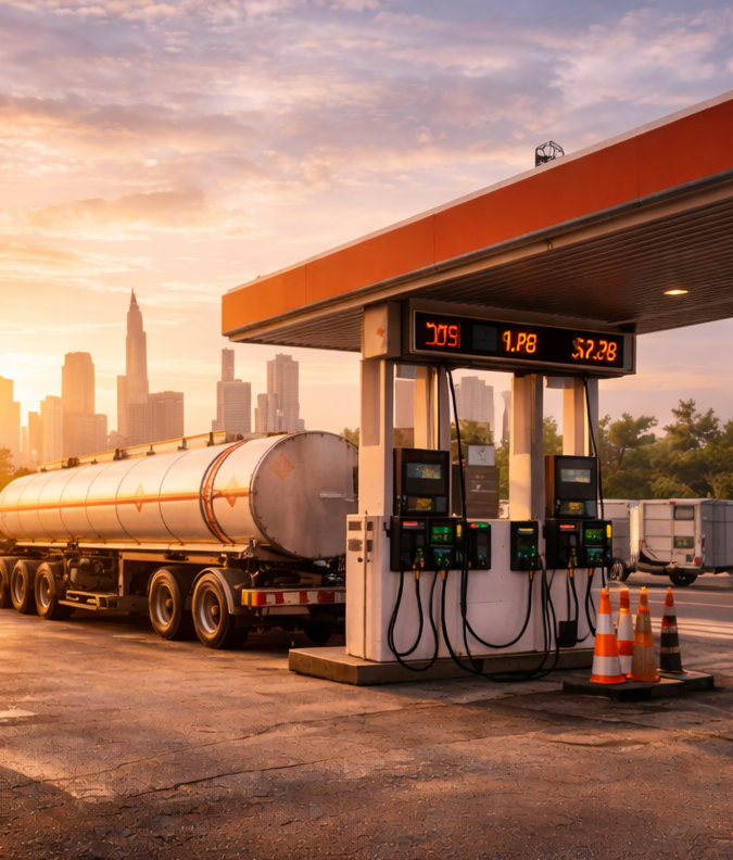 Fuel station infrastructure